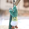 Cute Vegetable Cabbage Broccoli Corn Bamboo Shoots Small Pendant Plush Doll Bag Charm Keychain Doll