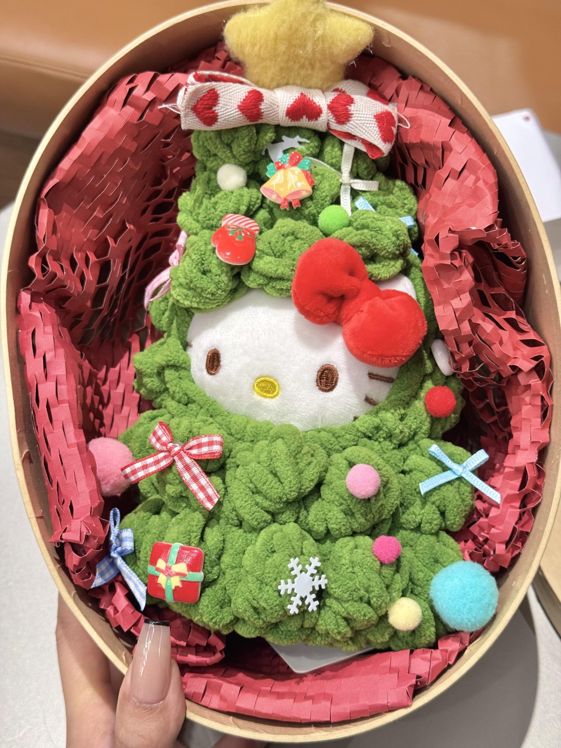 Hello Kitty Cozy Christmas Ornament