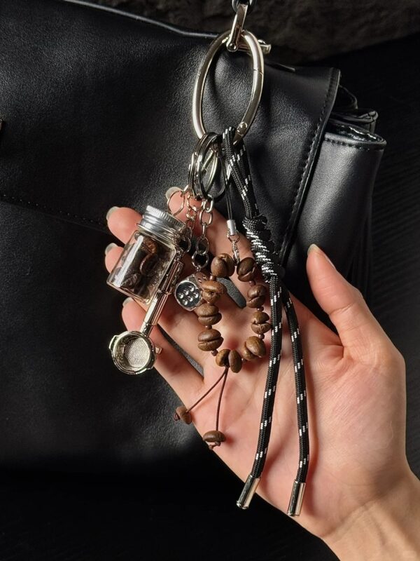 Creative coffee bag pendant