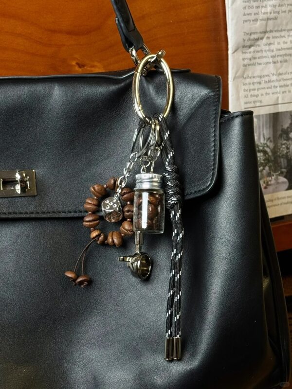 Creative coffee bag pendant