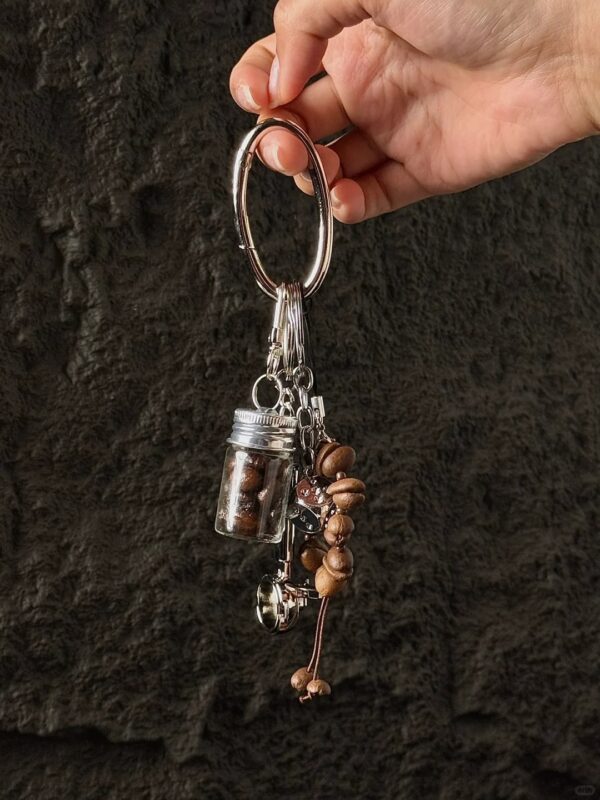 Creative coffee bag pendant